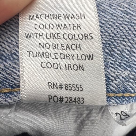 Pistola Nova High Rise Jean Shorts 29 - Picture 7 of 7